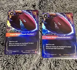 Super Mega Death Rocket! - OGN 252/298 - Riftbound League of Legends Card X2 - Image 1