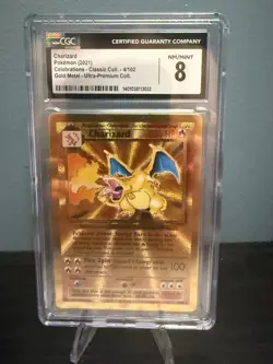 Charizard (Celebrations Metal Card) 004/102 CGC 8 - Image 1