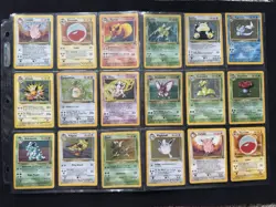 Pokemon Cards 100% Complete Set Jungle /64 Nintendo WOTC 1999 Vintage Snorlax - Image 1