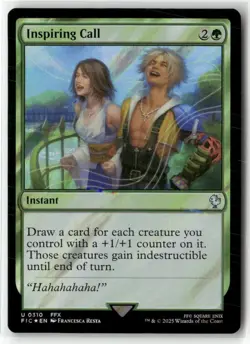 Inspiring Call (Surge Foil) Commander: Final Fantasy Foil - Image 1