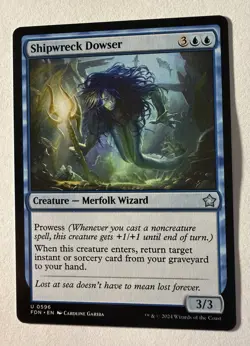 Shipwreck Dowser FDN 596 MTG Foundations Uncommon Normal EN NM - Image 1