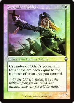 Crusader of Odric (Retro Foil) - Uncommon - INR - Magic MTG NM - Image 1