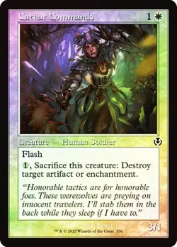 Cathar Commando (Retro Foil) - Uncommon - INR - Magic MTG NM - Image 1