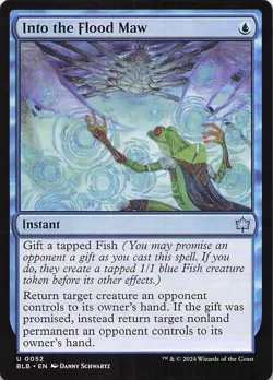 Into the Flood Maw Bloomburrow Regular - Image 1