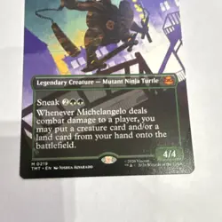 Magic: The Gathering Michelangelo, Improviser TMNT 0219 Legendary Creature - Image 5