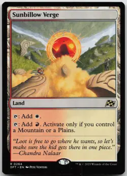 Sunbillow Verge Aetherdrift 264 NM R - Image 1