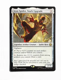 Iron Spider, Stark Upgrade ~ Magic MTG Spider-Man ~ Mythic 0166 - Image 1