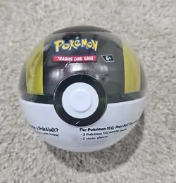 Pokemon Pokeball TCG Tin Pack Ultra Ball Edition C25 RARE! 3 Booster Packs - Image 1