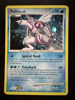 PALKIA HOLO 11/130 DIAMOND AND PEARL NM POKEMON - Image 1