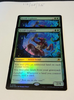 Magic the Gathering MTG Icetill Explorer x2 Rare FOIL Cards NM/M Eternities - Image 1