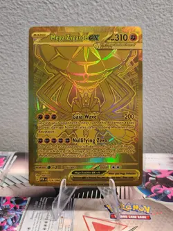 Pokemon Mega Zygarde ex Gold Hyper Rare 124/088 Perfect Order (SEE DESCRIPTION!) - Image 1