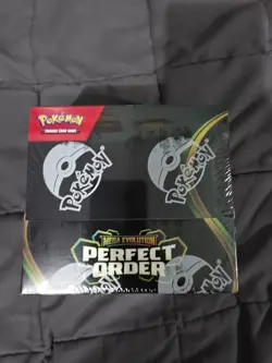Pokemon Mega Evolution Perfect Order Booster Box Sealed - Image 1