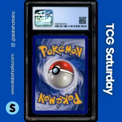 2006 POKEMON NINTENDO BLACK STAR PROMOS #034 TYPHLOSION HOLO CGC 7.5 - Image 2