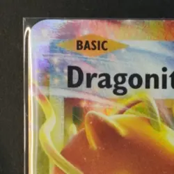 2016 POKEMON XY EVOLUTIONS #72/108 DRAGONITE EX HOLO - Image 3