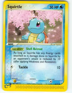 Squirtle - 46/95 Team Magma vs Team Aqua - Pokemon TCG - 2004 - Image 1