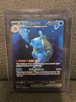 Blastoise SIR 151 Near Mint 200/165 Scarlet & Violet Starter Pokemon EX Alt. - Image 1