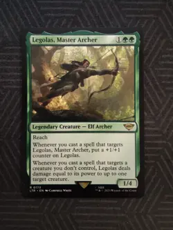 mtg legolas, master archer lord of the rings - Image 1