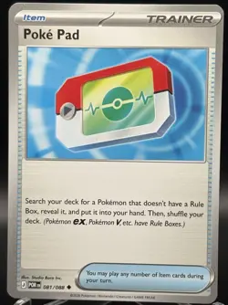Poke Pad 081/088 - Perfect Order - NM✨- Pokemon TCG - Image 1