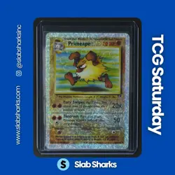 2002 POKEMON LEGENDARY COLLECTION #59/110 PRIMEAPE REVERSE HOLO - Image 1