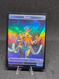 MTG Lander 008/Robot 0010 Edge of Eternities Foil Token NM - Image 2