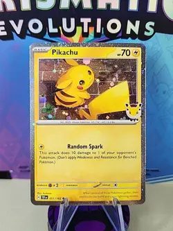 Pikachu 51/162 Stamped 2026 Pokemon Day 30th Anniversary Promo TCG - Image 1