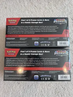 Pokemon TCG Scarlet & Violet Prismatic Evolutions Surprise Box (LOT OF 2) NEW! - Image 3