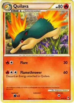 Quilava 49/95 Call of Legends Uncommon PERFECT MINT! Pokemon - Image 1