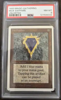1993 MTG Mox Sapphire Unlimited - Image 1