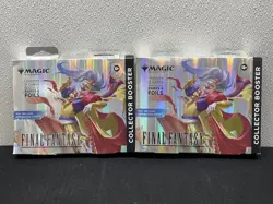 Magic the Gathering MTG: Final Fantasy - Collector Omega Pack Lot of 2 - Image 1