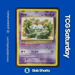 2016 POKEMON XY EVOLUTIONS #53/108 MEW - Image 1