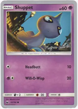 Shuppet, World Championships 2018, Pokemon TCG, 63/168, Magnus Pedersen, LP - Image 1