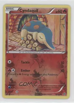 Cyndaquil Reverse Foil Pokemon XY BREAKthrough #18 - Image 1