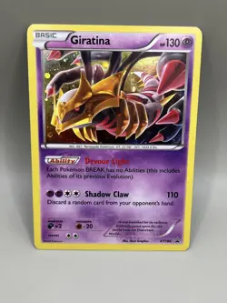 Giratina XY184 Black Star Promo Cosmos Holo Rare MP+ 2016 Pokemon TCG - Image 1