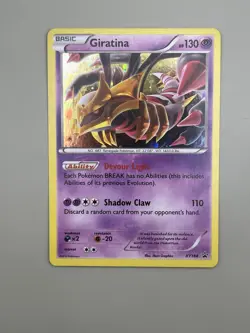 Giratina XY184 Black Star Promo Cosmos Holo Rare MP+ 2016 Pokemon TCG - Image 2