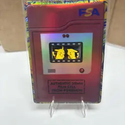 Authentic film Cell Pikachu fighting Pikachu 2000 movie FSA film Pokemon Movie - Image 2