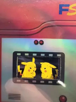 Authentic film Cell Pikachu fighting Pikachu 2000 movie FSA film Pokemon Movie - Image 3