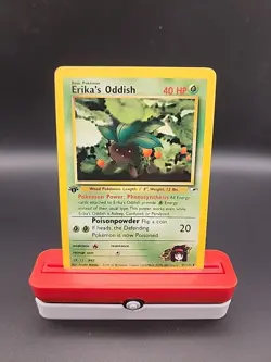 Erika's Oddish - 1st Edition - 78/132 Gym Heroes - Pokemon TCG - 2000 - Image 1