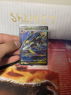 Pokemon Mega Sharpedo EX Special Illustration Rare Holo Me02 127/094 - Image 1