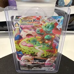 Pokemon Snorlax VMAX 142/202 Swsh01 Sword & Shield Ultra Rare Holo Vmax 340 HP - Image 1