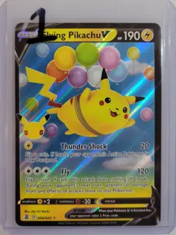 Flying Pikachu V 006/025 Pokemon Celebrations Holo NM (1 of 6) - Image 3