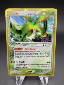 Pokemon TCG Holon Phantoms Flygon Holo Rare Stamped Reverse Delta 7/110 HP! - Image 1