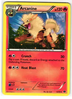 ARCANINE 13/99 NEXT DESTINIES ENGLISH POKEMON TCG - Image 1