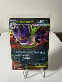 Mega Gengar ex (#125/217) - Holofoil Ascended Heroes NM Pokemon - Image 1