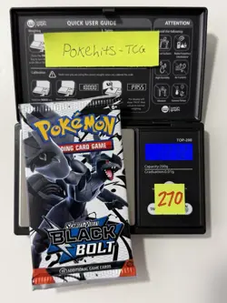 (HEAVY)🔥 22.72g Pokemon TCG Black Bolt Booster Pack Factory Sealed✅ - Image 1