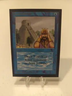 Magic The Gathering - Ancestral Recall - Collector's Edition - LP/NM - Vintage - Image 1