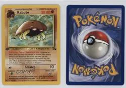 Kabuto 1st Ed. Pokemon Fossil #50 1999 - Image 3