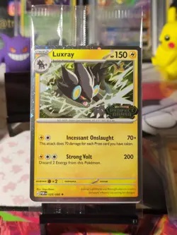 Pokemon Luxray Best Buy Promo Sealed 2026 Mega Evolution Perfect Order - Image 1