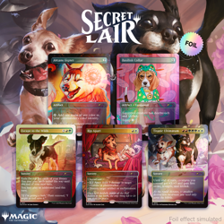 🐶 Secret Lair: Dogs Are Better Than Cats - FOIL - SEALED Basilisk Collar - MTG - Image 1