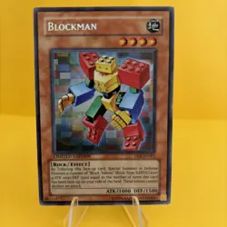 Yugioh Blockman DPK-ENSE1 Secret Rare Limited Edition NM - Image 1