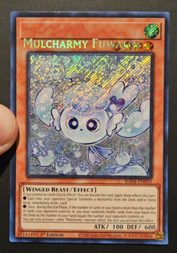 misprint name shift Mulcharmy Fuwalos (Secret Rare) RA04-EN050 1st yugioh error - Image 1